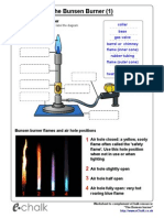 Bunsen Worksheet