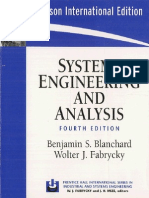 System Engineering and Analysis