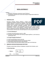 Modul Distribusi T: I. Pendahuluan