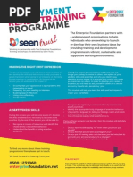 Training Courses - Seen Trust Employment Ready