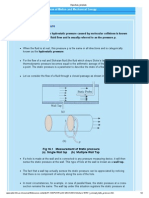 Concept of Static Pressure: Chapter 5: Applications of Equations of Motion and Mechanical Energy