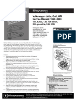 VW Golf 2003 Service Manual