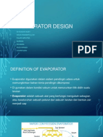 Evaporator Design