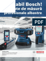 Bosch - Catalog Aparate de Măsură Profesionale Albastre Pentru Mica Și Marea Industrie