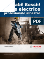 Bosch - Catalog Scule Electrice Albastre 2011-2012