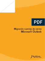 Manual Migracion Cuentas Correo Microsoft Outlook PDF