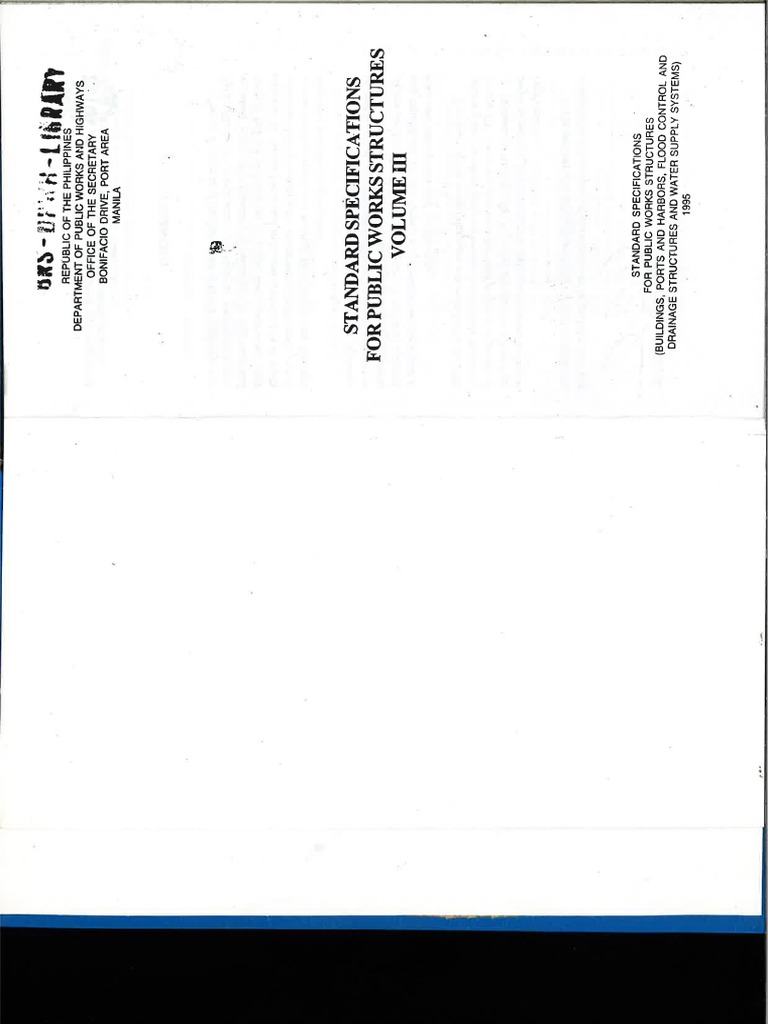 dpwh-standard-specifications-for-public-works-structures-vol-iii-1995