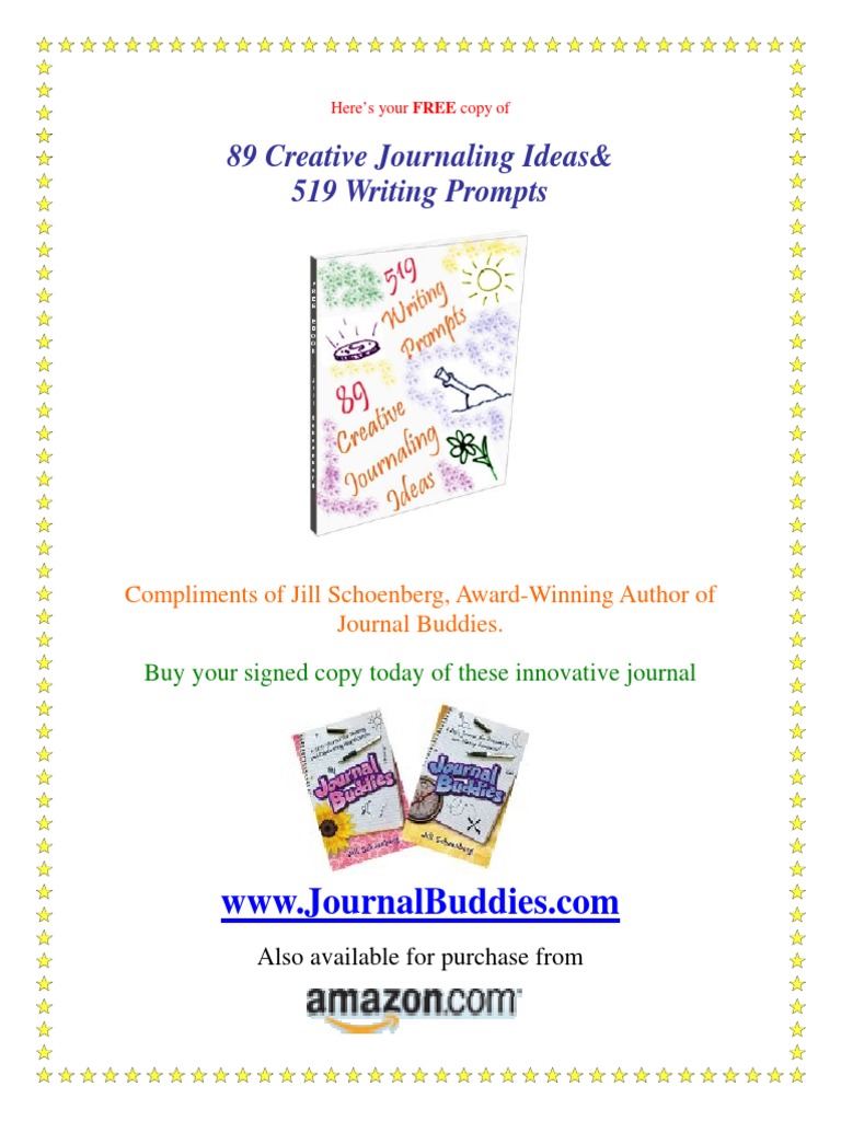 89 Creative Journaling Ideas & Prompts | PDF | Creativity