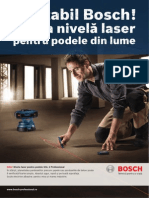 Bosch - Nivelă Laser Pentru Podele