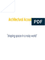 Architectural Acoustics (Compatibility Mode)