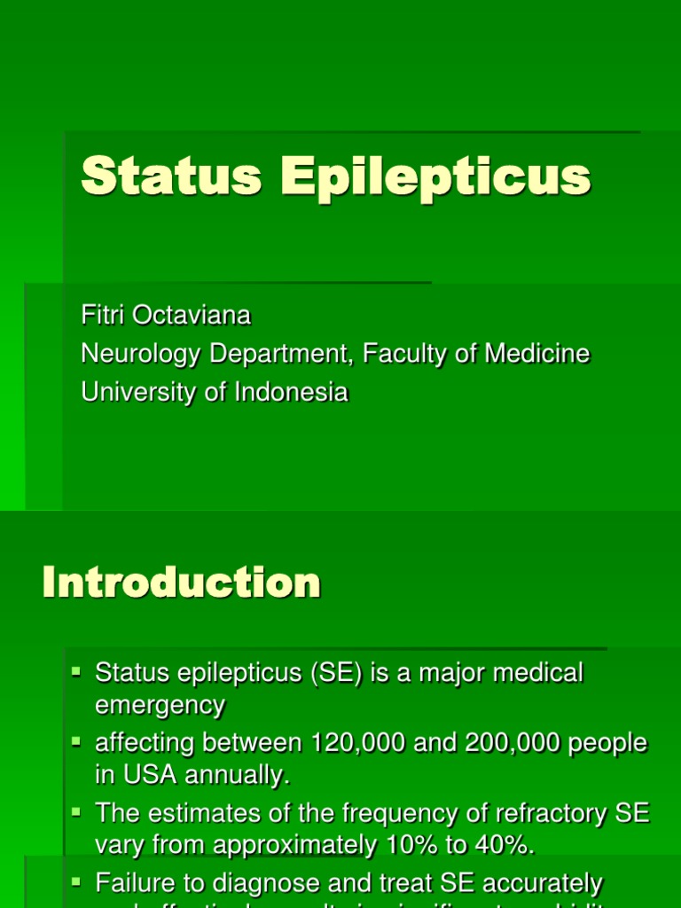Status Epilepticus Epilepsy Midazolam