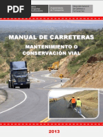 Manual de Carreteras Mantenimiento o Conservación Vial Final