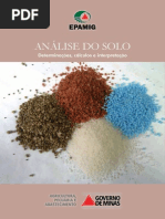 Cartilha Analise Do Solo Epamig