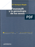 Rosa Magda Foucault y La Genealogía de Los Sexos
