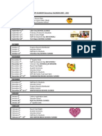 2009-10 KIPP Academy Elementary Calendar