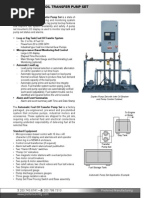 Automatic Fuel Oil Transfer Pump Set - Datasheet