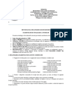 Metodologie Licenta 2013