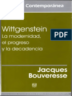 Wittgenstein - La Modernidad, El Progreso y La Decadencia - Jacques Bouveresse