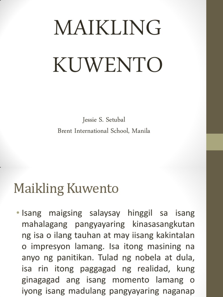 Maikling Kwentong Makabanghay Example Maikling Kwentong Mga Halimbawa