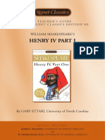 Henry IV Part1 Teacher's Guide
