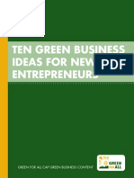 10 Green Business Ideas