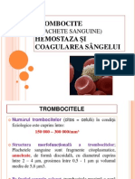 Trombocite + Hemostaza 2