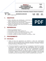 Modelo P004 Acao Preventiva e Corretiva 1 ed ISO 27001.doc