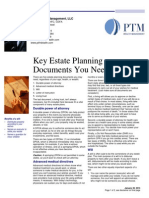 Key Estate Planning Documents You Need