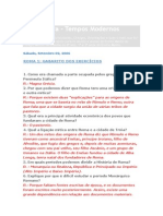 Historiativa - Gabarito exercícios Roma