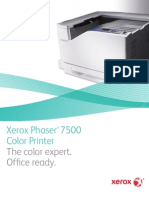 Xerox Phaser 7500 - Brochure