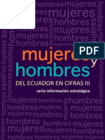 Mujeres y Hombres Del Ecuador en Cifras III