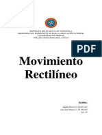 Fisica Movimiento Rectilinio Uniforme