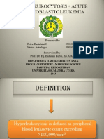 Hyperleukocytosis + Acute Lymphoblastic Leukemia