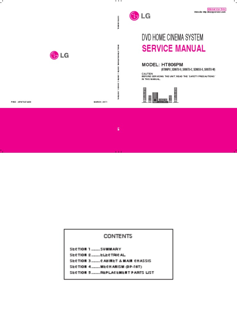 DVD Home Cinema System: Service Manual | PDF | Electrostatic Discharge |  Hdmi