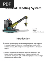 Download Material Handling Systemspptx by SaadShees SN230095076 doc pdf