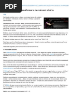 7 Segredos Para Transformar a Derrota Em Vitória