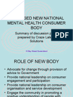 National Consumer Body For Australia