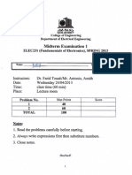 [Spring 2013] Exam #1 - Solution