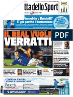 La Gazzetta Dello Sport - 10.06.2014