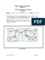 Higher College of Technology: Certificate, IT ITNT1204, Introduction To Networking Assignment