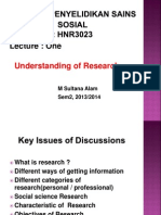Understanding Research Lecture