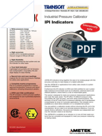 IPI Indicators: Industrial Pressure Calibrator