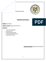 Clasificacion de Farmacos