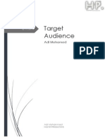 Target Audience: Adi Mohamed