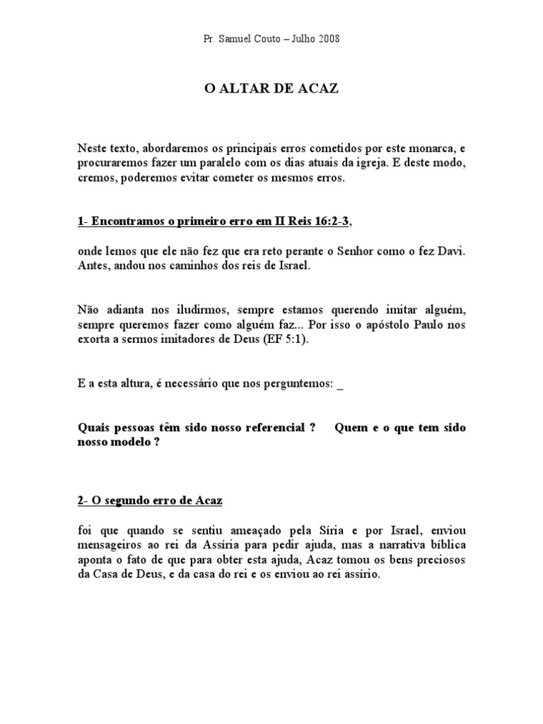 Quais erros os evangélicos devem evitar cometer?