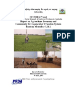 Agriculture Economy and Community Development Report