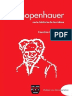Schopenhauer en La Historia de Las Ideas - Oncina Coves, Faustino (Ed.)