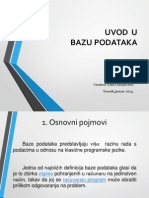 Prezentacija-Uvod u Bazu Podataka