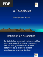 Enstadística en La Investigación Social
