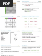 Revision Cards 4 Per Page